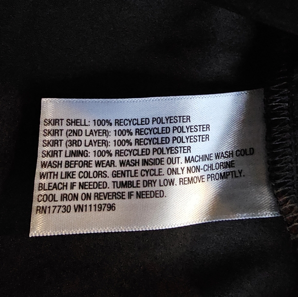 Cat & Jack Girls Black Metallic Rainbow Tulle Spiderweb Halloween Skirt M(8) NWT - Picture 5 of 6